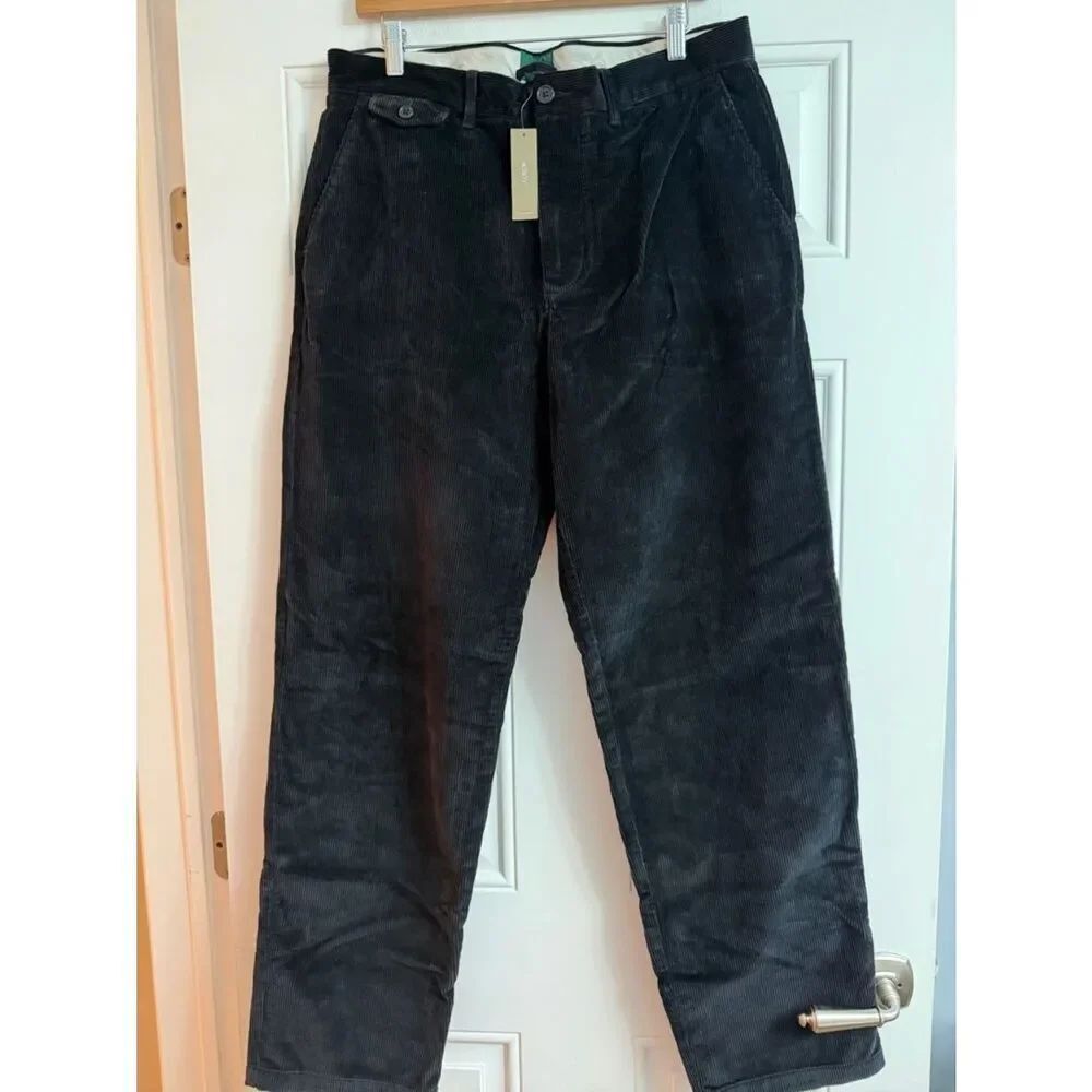 J.Crew Classic-fit 10-wale corduroy trouser NWT Size 34x34